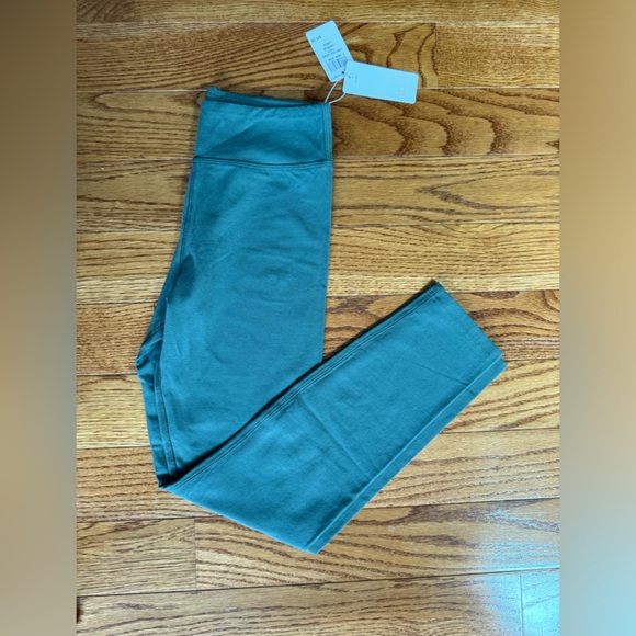 New! LKKD Girls Green Leggings‎ - Picture 1 of 4